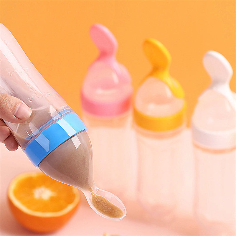 Easy First Foods Feeder Bottle with Spoon Tip