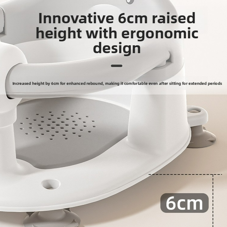 Baby Bath Seat with Anti-Slip Base