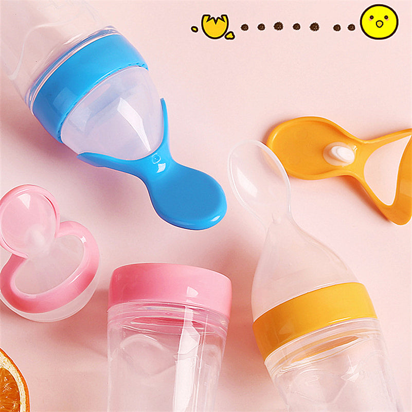 Easy First Foods Feeder Bottle with Spoon Tip