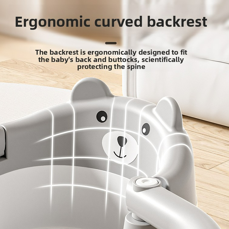 Baby Bath Seat with Anti-Slip Base